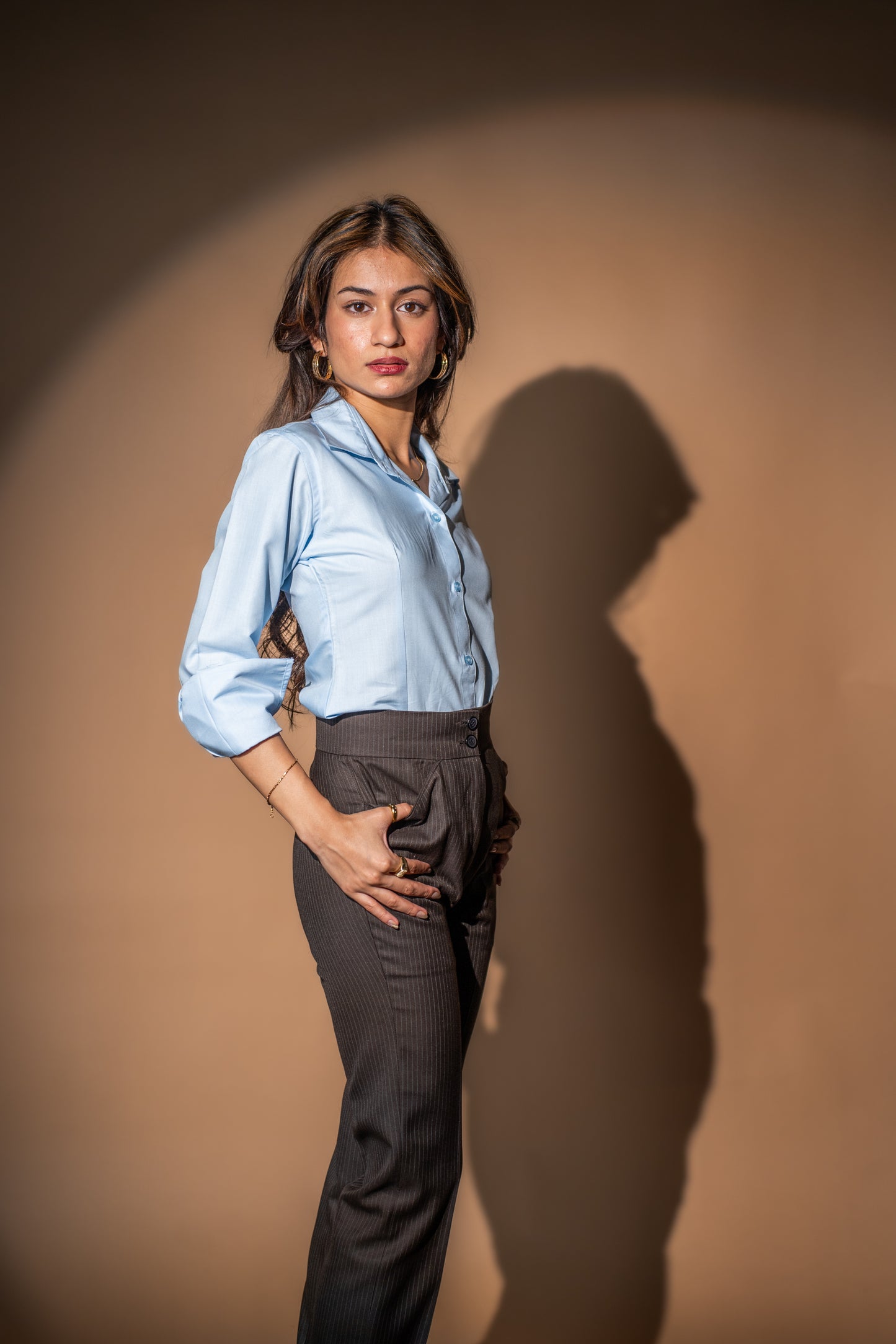 Celeste Flare Cotton Shirt