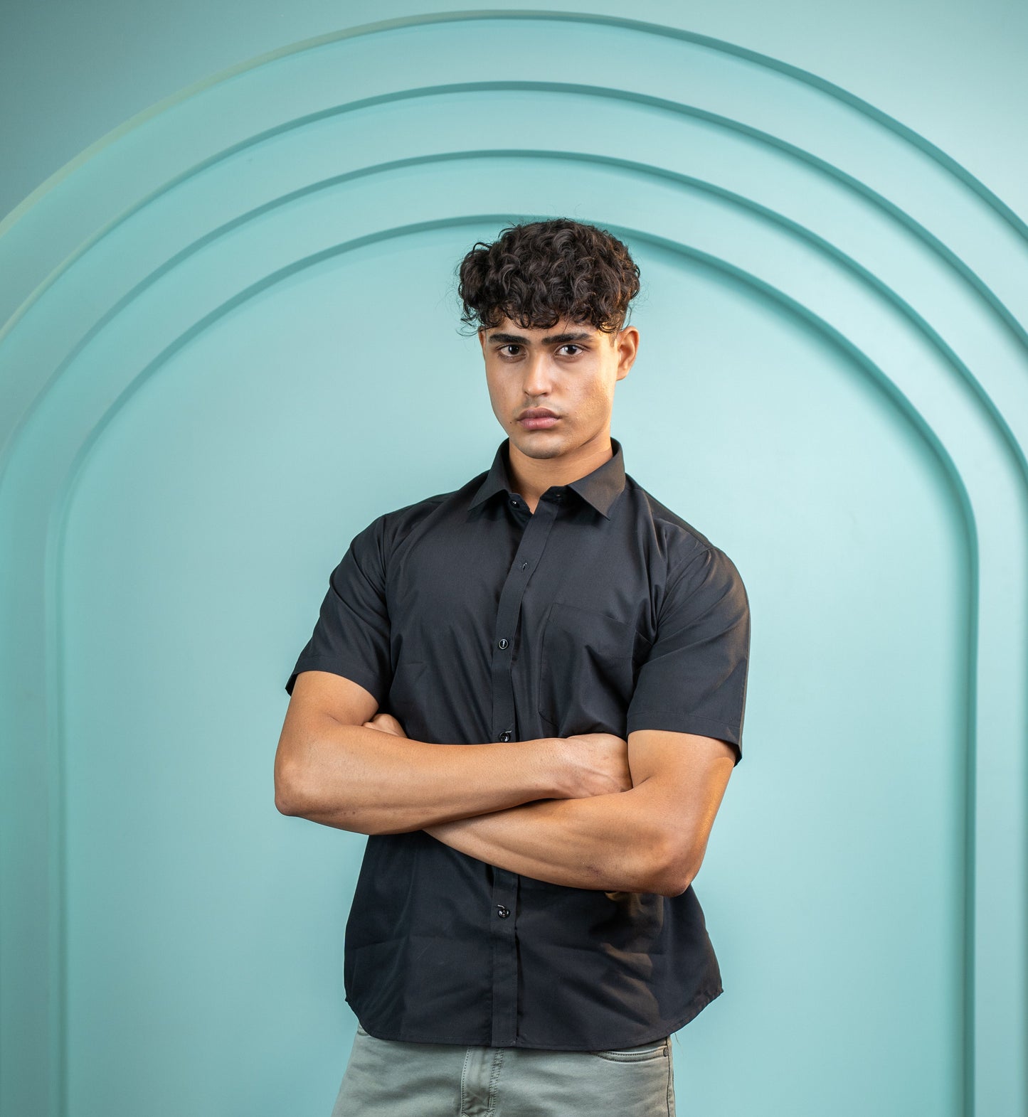 Midnight Ease Cotton Shirt