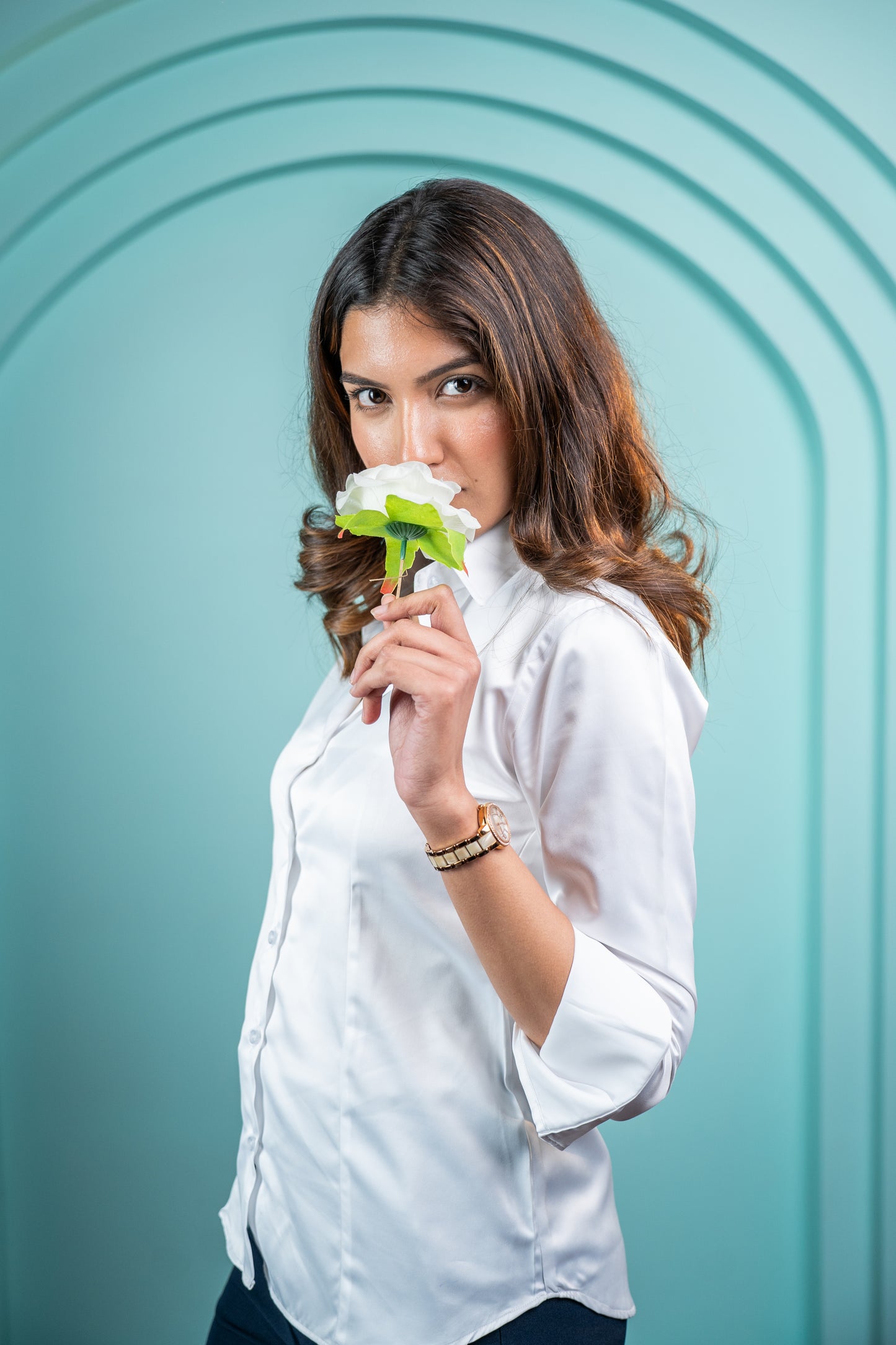 Luna Satin Shirt