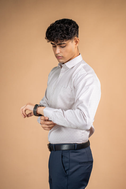 Fogprint Cotton Shirt