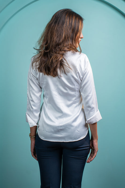 Luna Satin Shirt