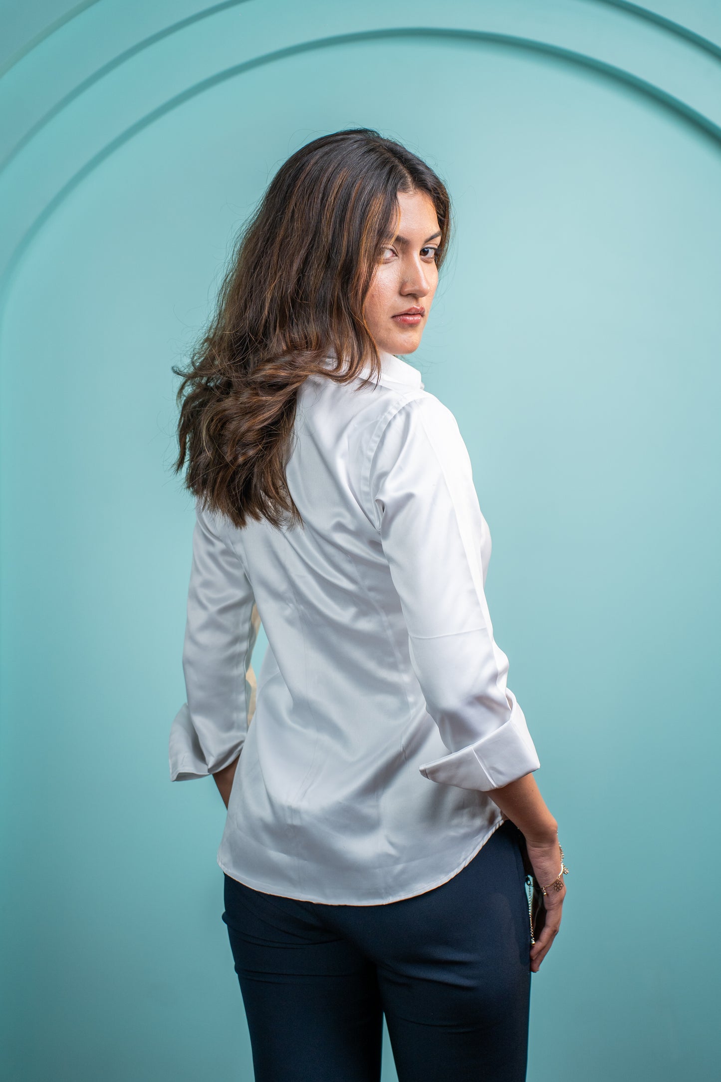 Luna Satin Shirt