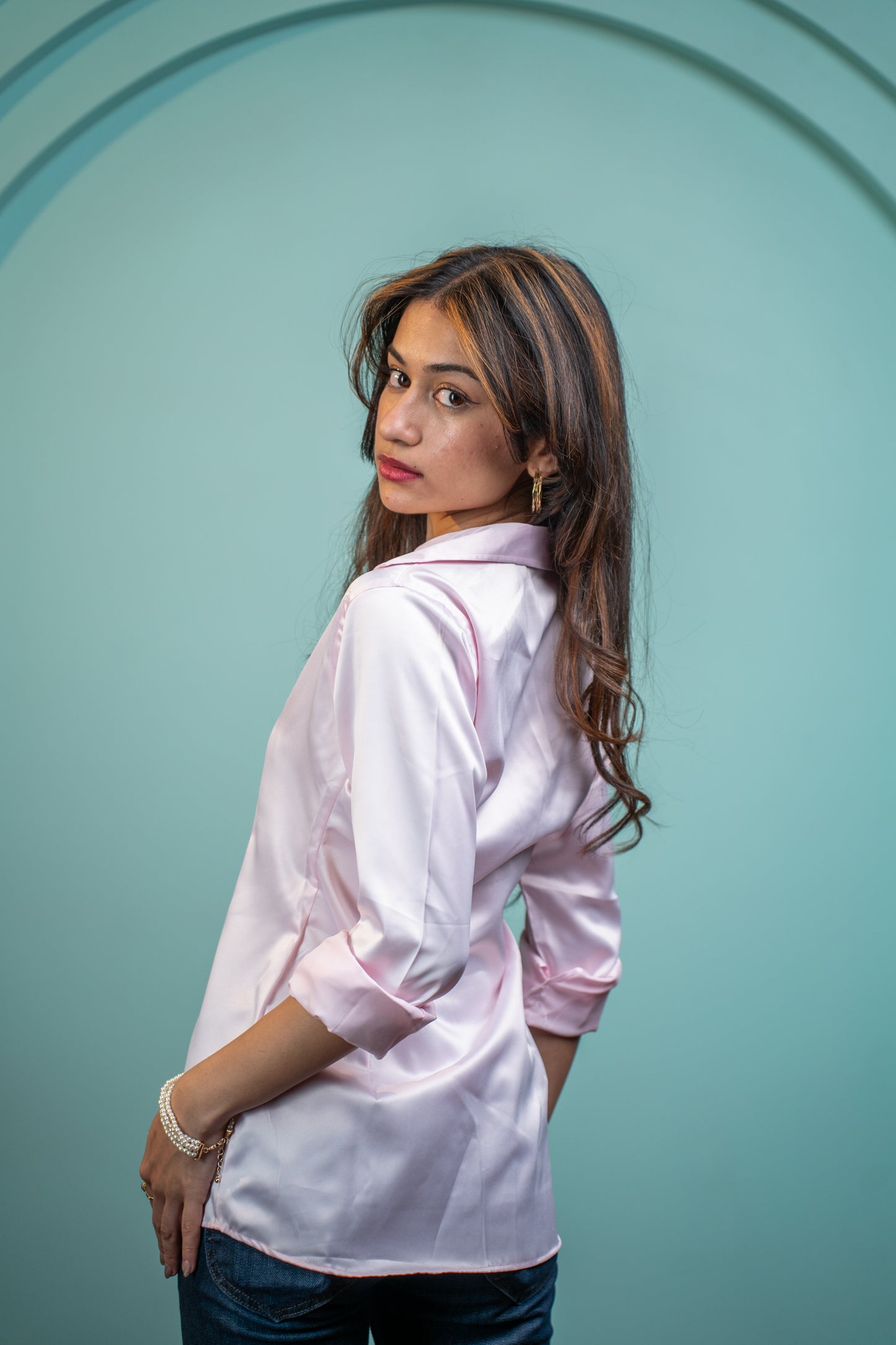 Roselle Satin Shirt