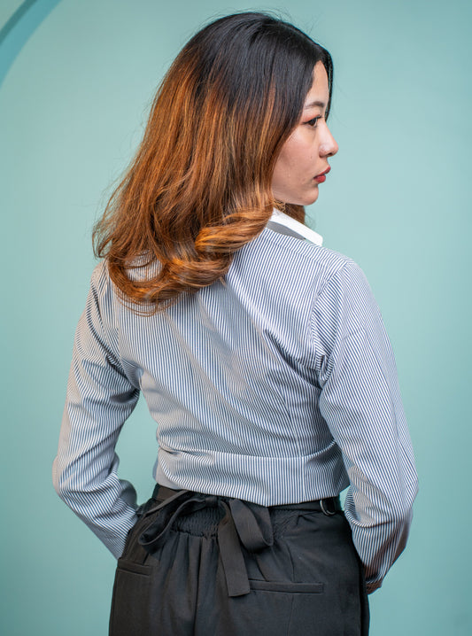 Skyline Striped Cotton Shirt