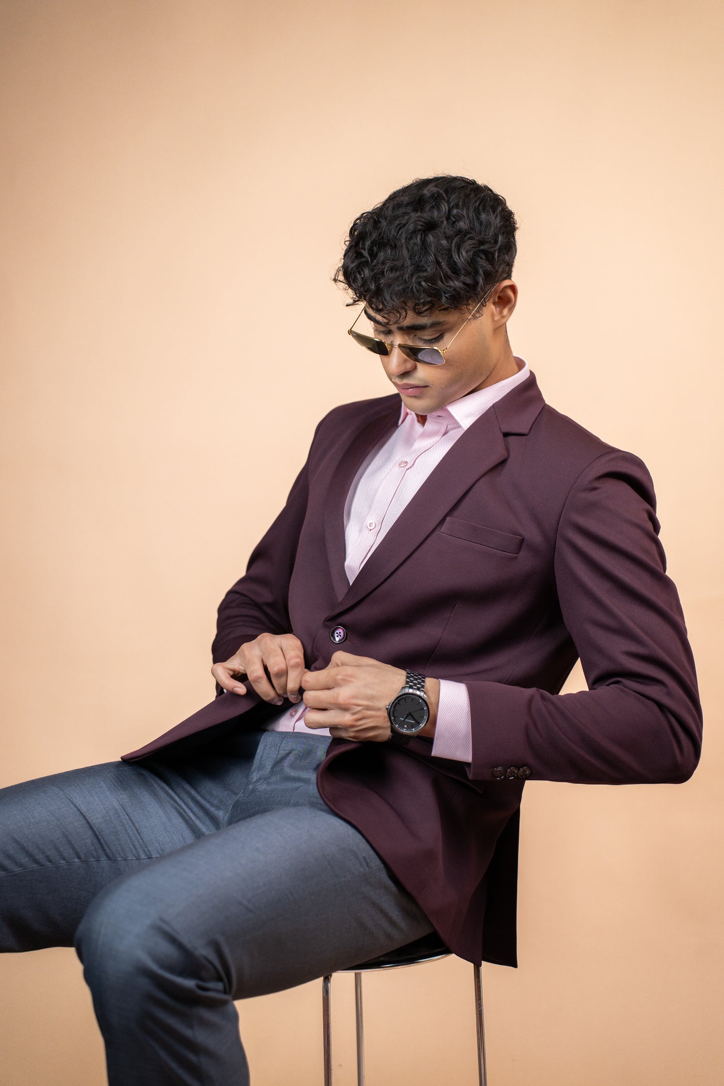Velvet Ember Blazer