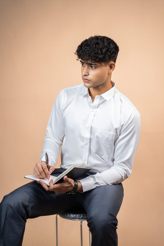 Standard White Formal Shirt