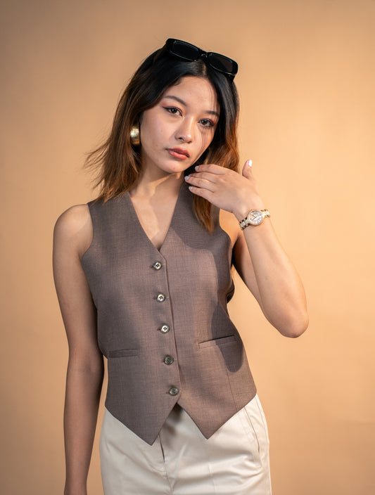 The Mocha Muse Waistcoat
