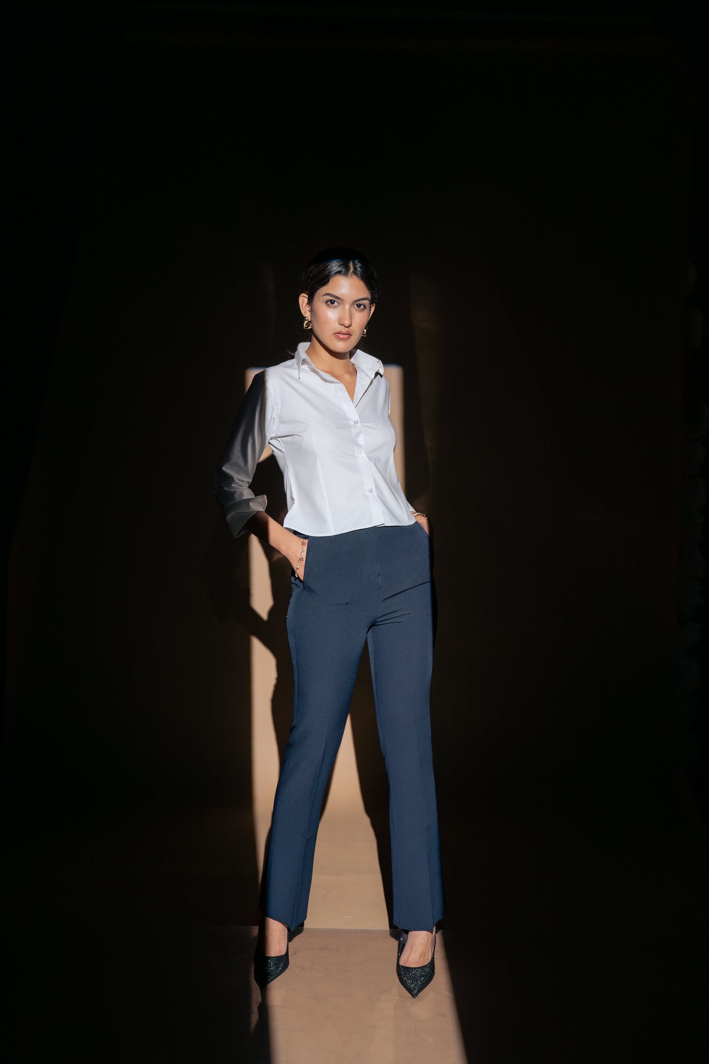 Midnight Flare Trousers