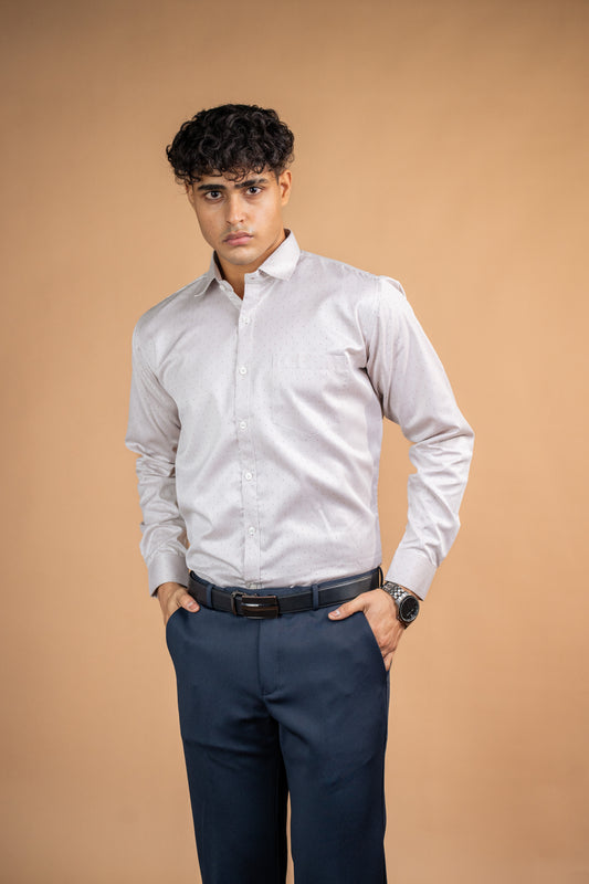 Fogprint Cotton Shirt