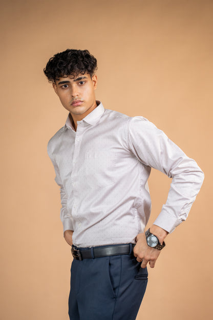 Fogprint Cotton Shirt