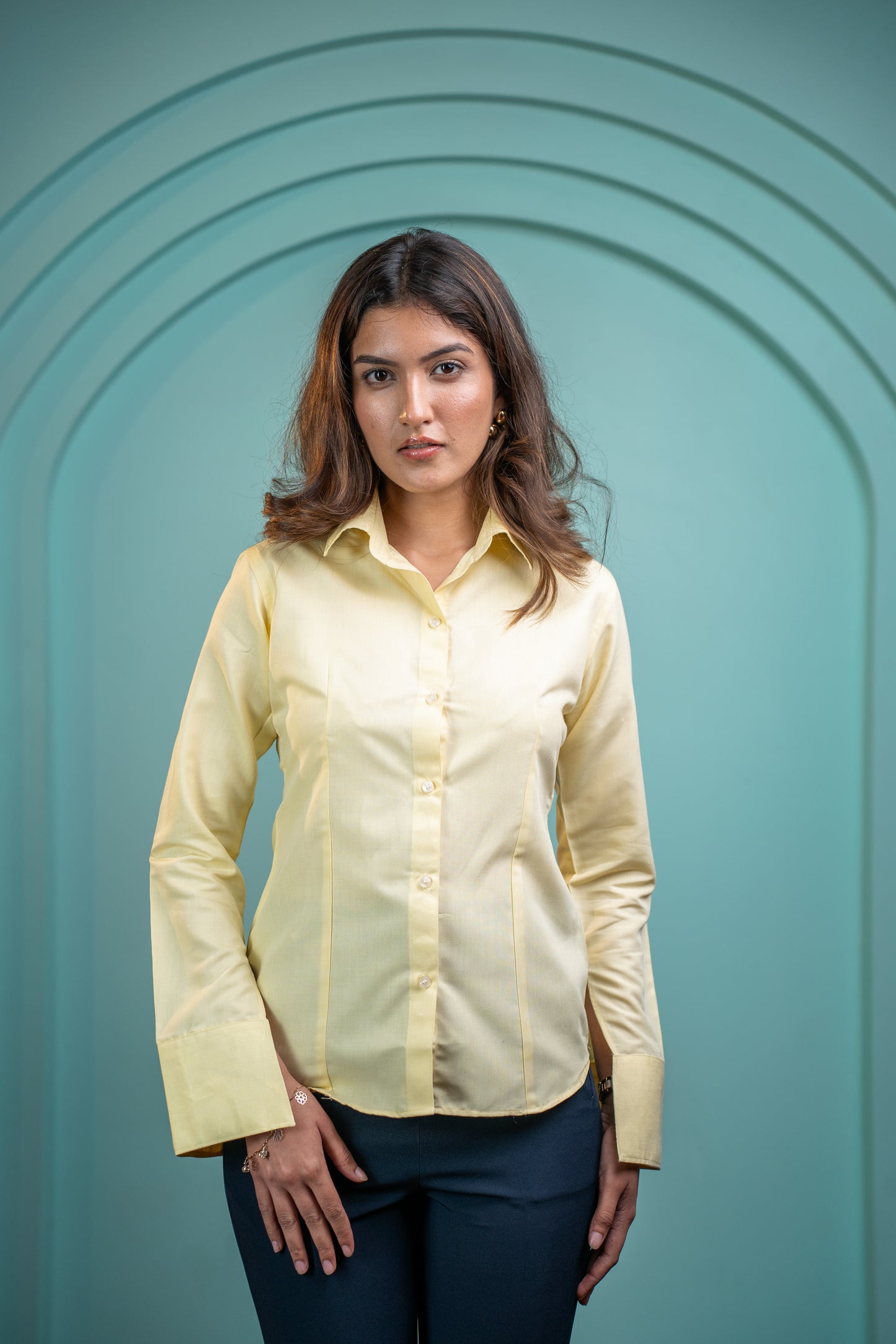 Daybeam Slit-Cuff Cotton Shirt