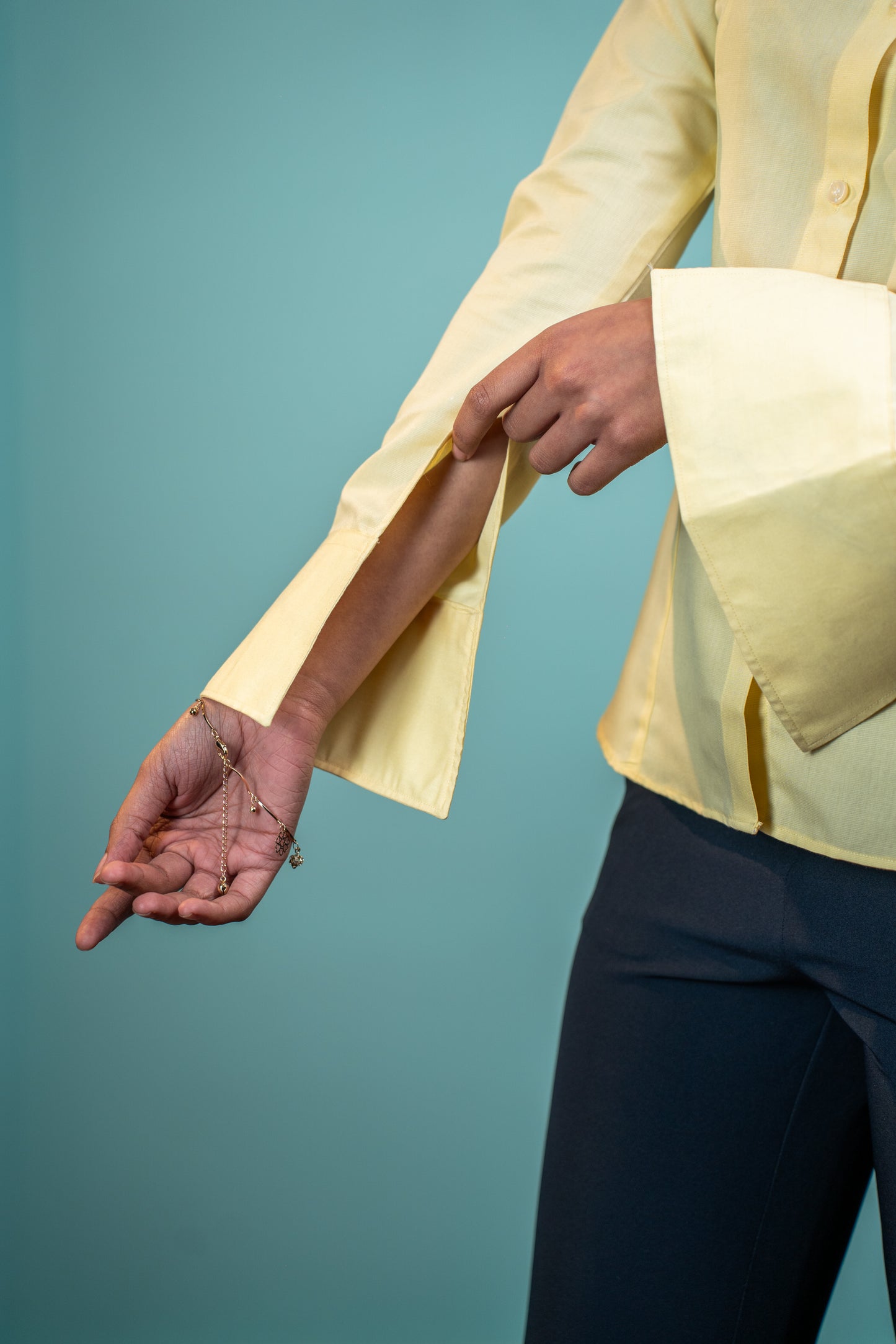 Daybeam Slit-Cuff Cotton Shirt