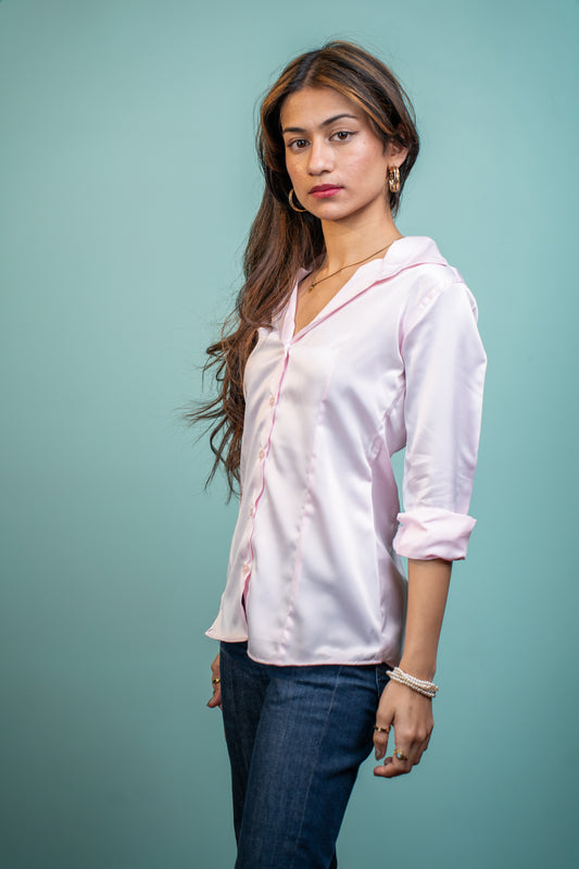 Roselle Satin Shirt