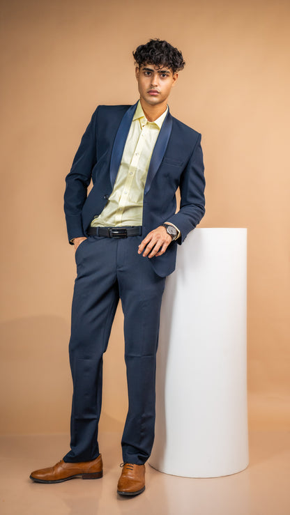 The Regent Navy Trousers