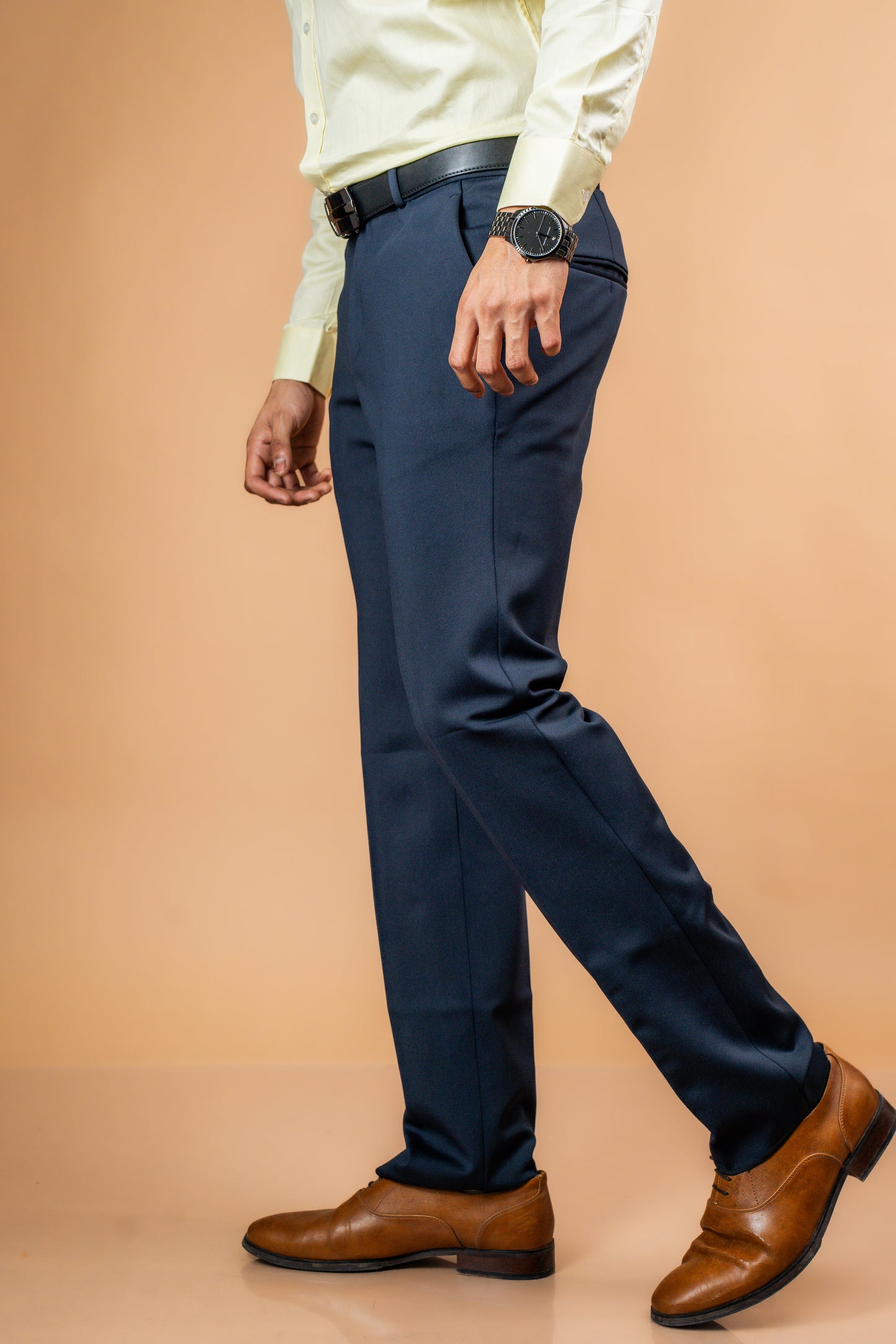 The Regent Navy Trousers