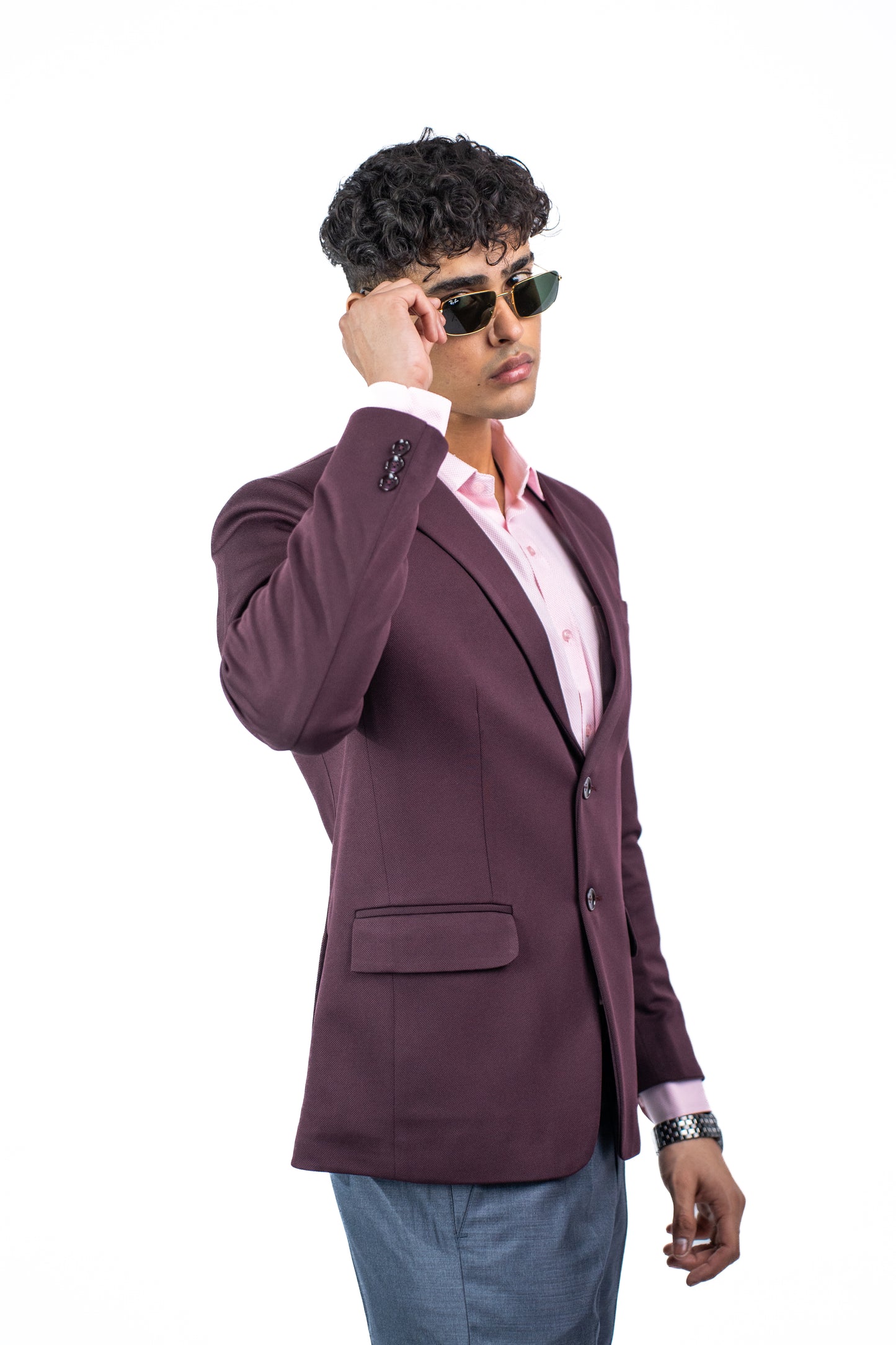 Velvet Ember Blazer