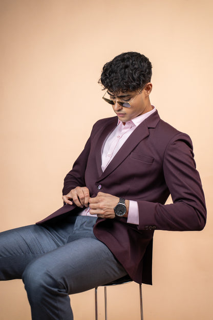 Velvet Ember Blazer