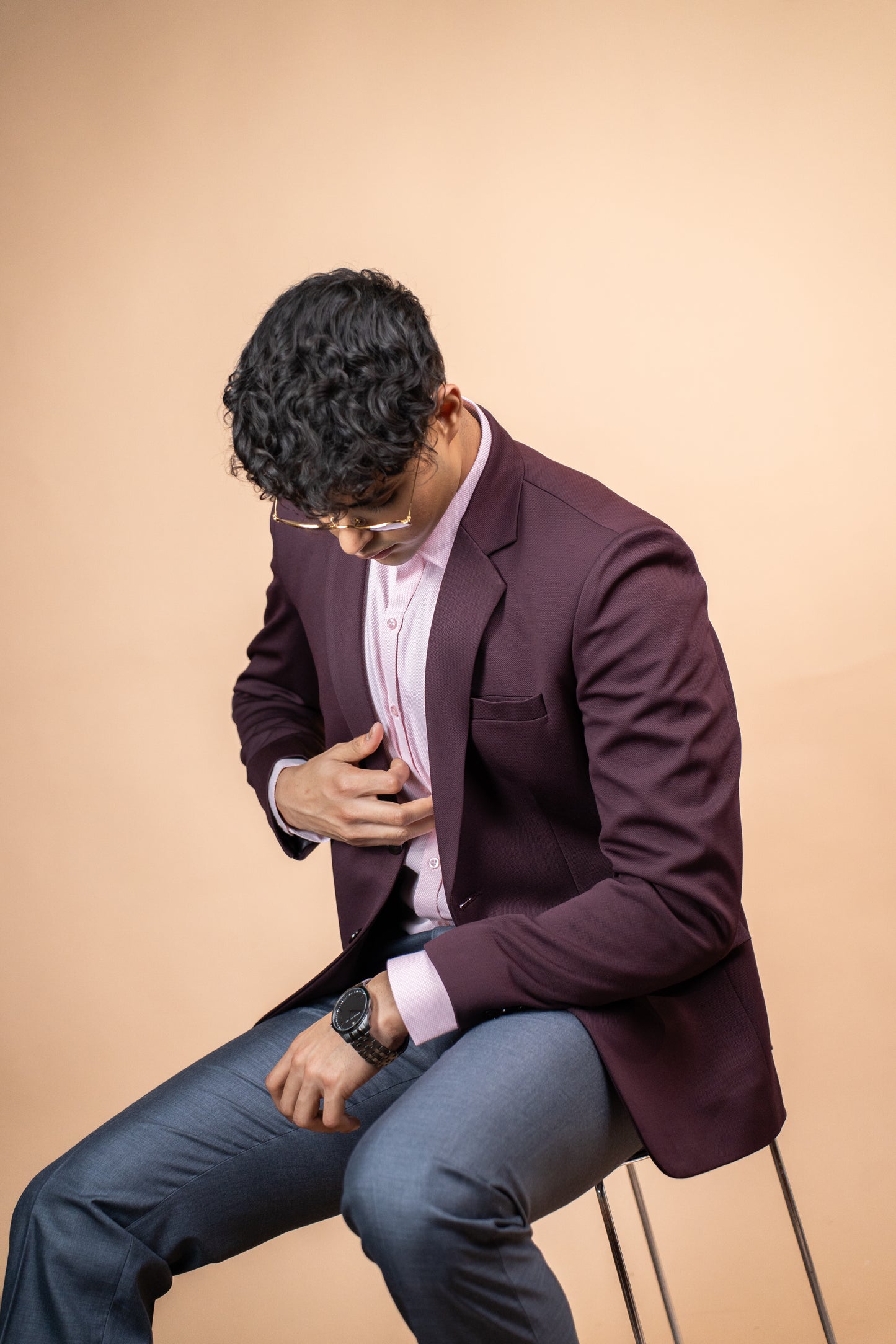 Velvet Ember Blazer