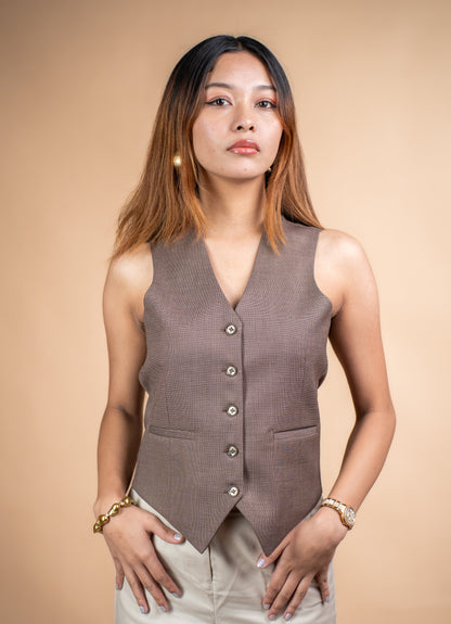 The Mocha Muse Waistcoat