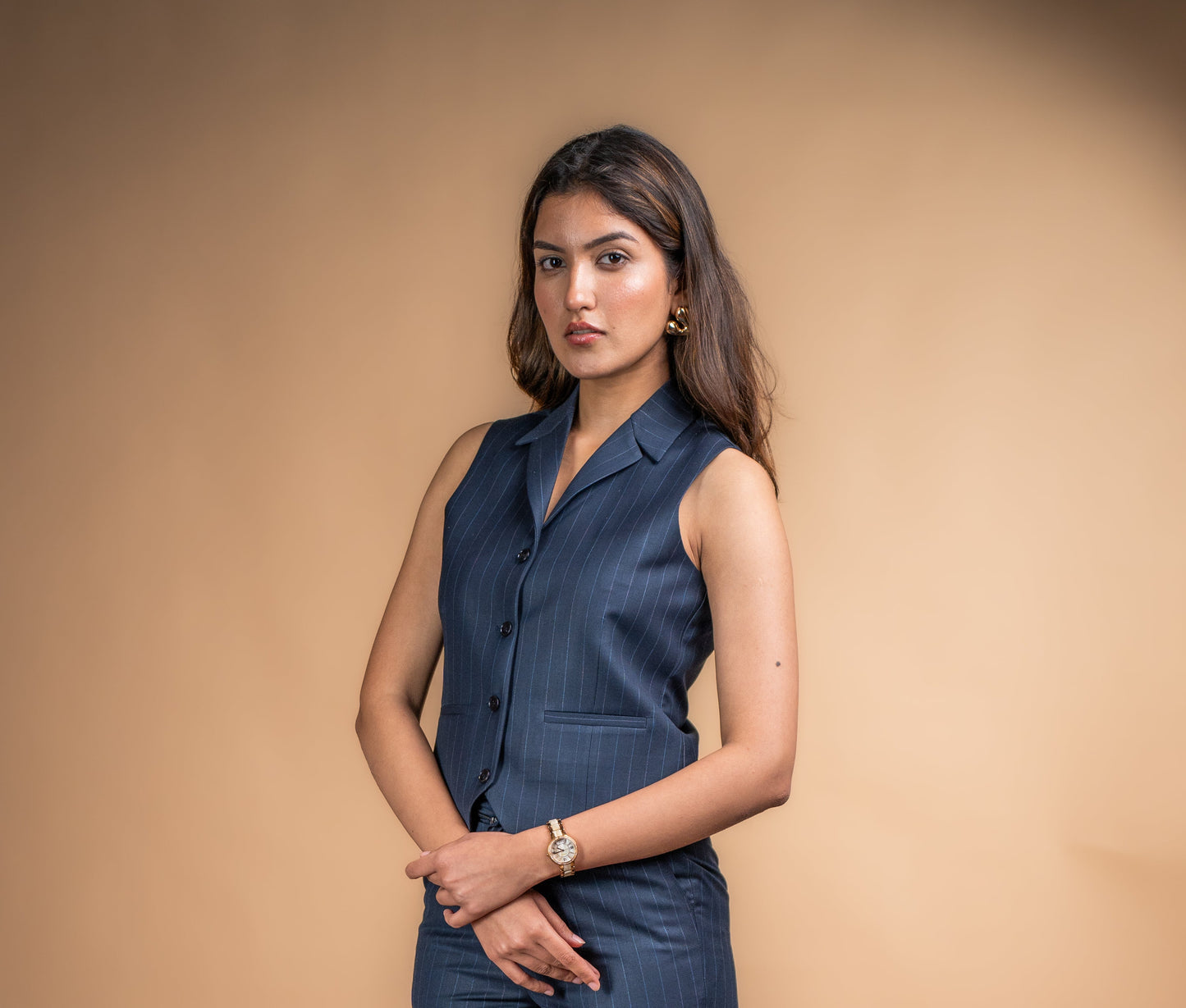 The Madison Pinstripe Waistcoat