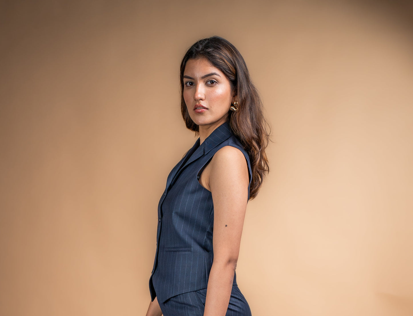 The Madison Pinstripe Waistcoat